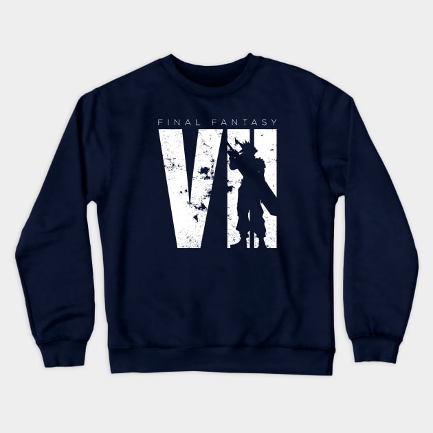 Final Fantasy VII - Minimal Crewneck Sweatshirt by The_SaveState